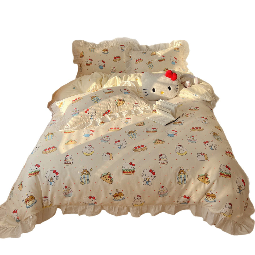Playful Cartoon-Themed Comforter Set