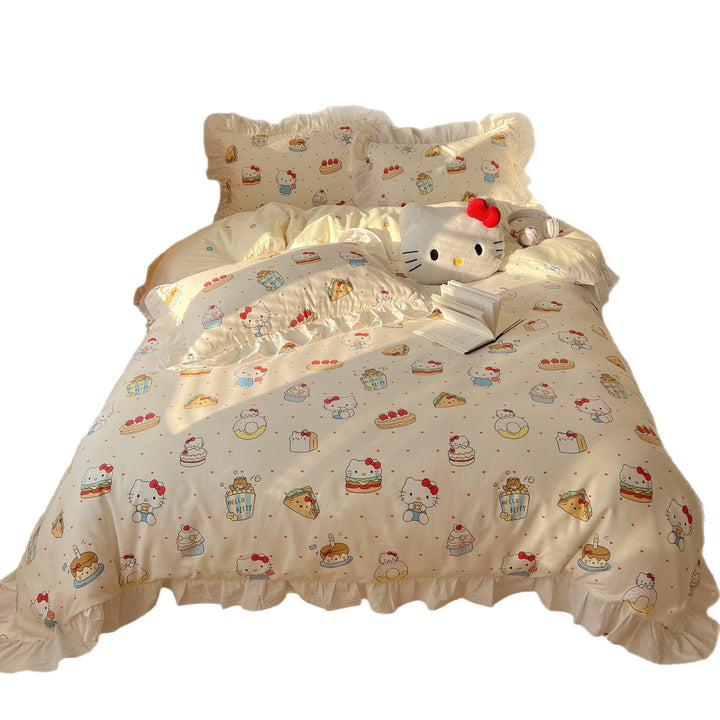 Playful Cartoon-Themed Comforter Set