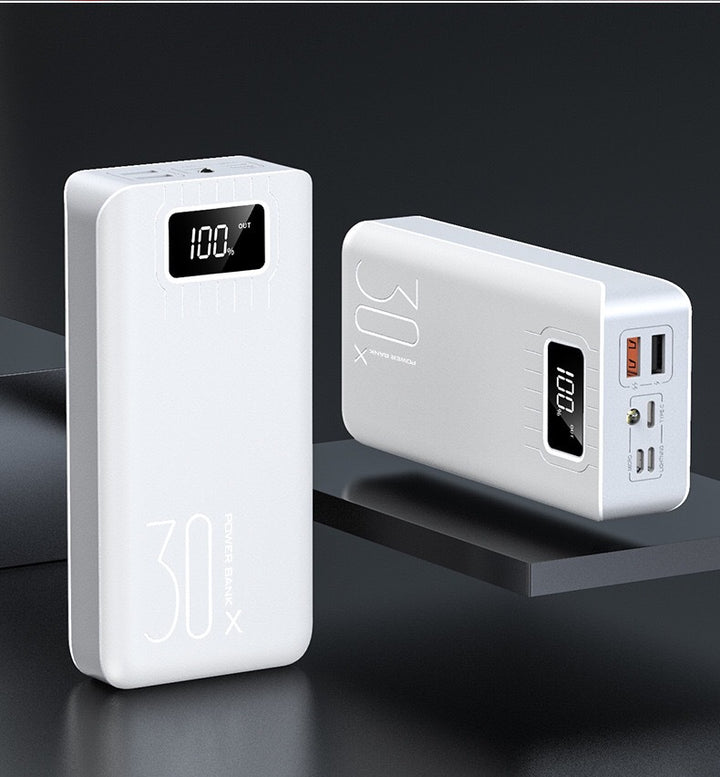 High-performance power bank with intelligent LCD display and two USB ports Stornfield