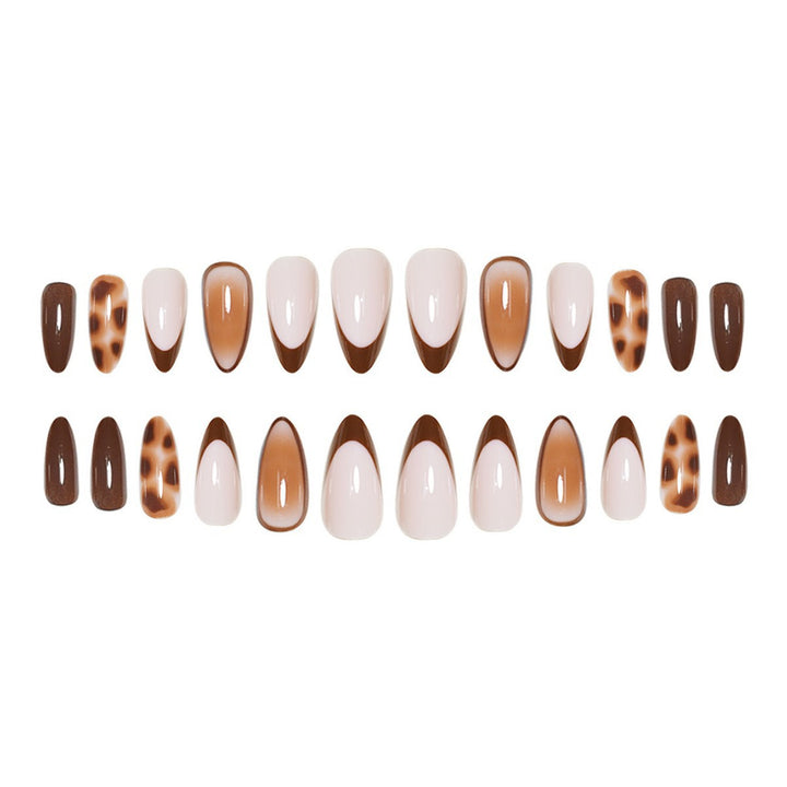 Artistic Decorative Stiletto Press-On Nails Stornfield