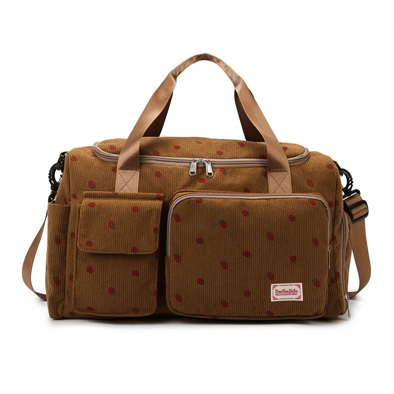 Sporty Travel Bag With Multifunctional Pockets Stornfield