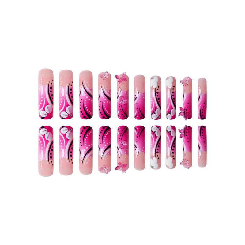 Artistic Butterfly Nail Art Stornfield