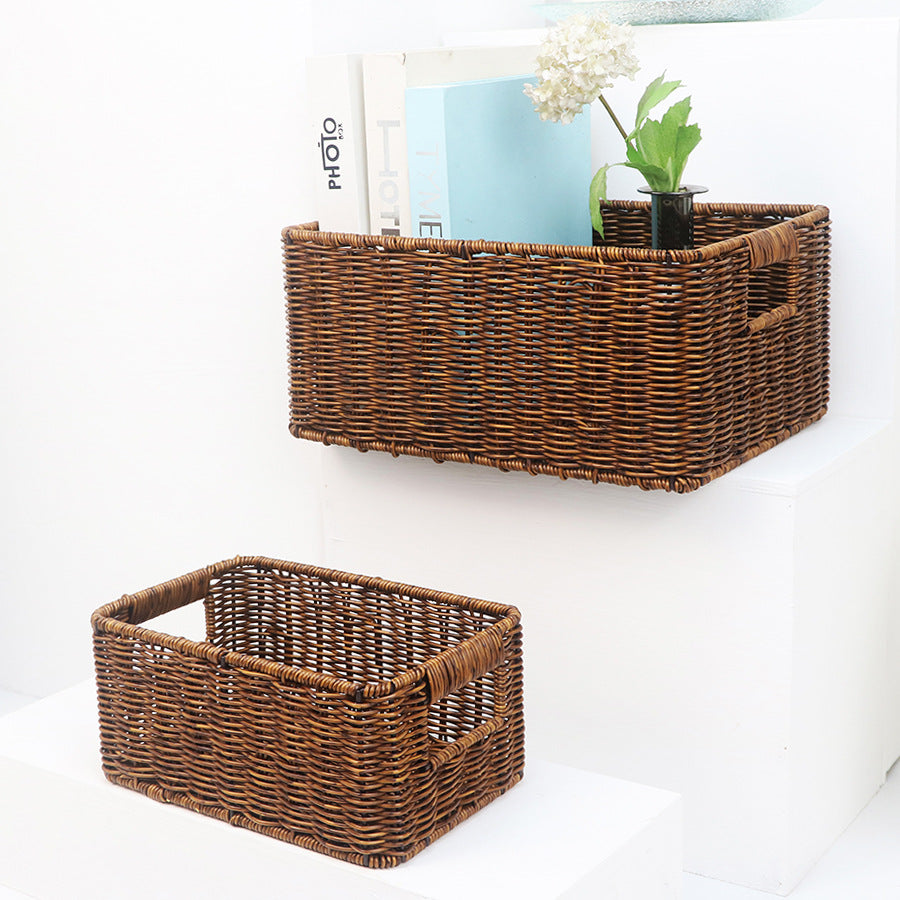 Rectangular Woven Storage Box Stornfield