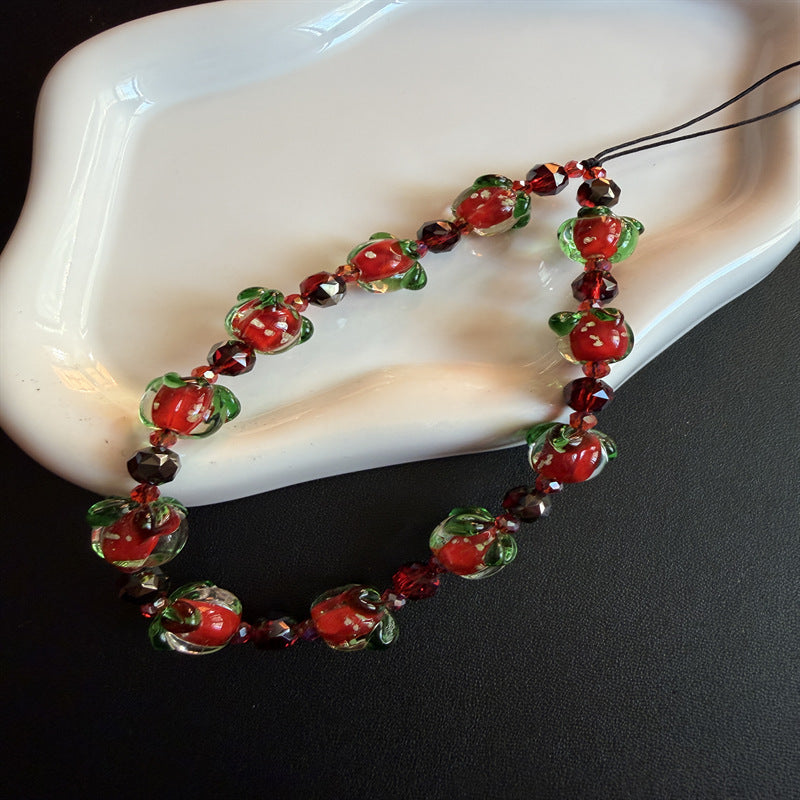Handmade Glass Beaded Necklace Stornfield
