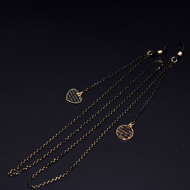 Elegant Heart Pendant Eyewear Chain Stornfield