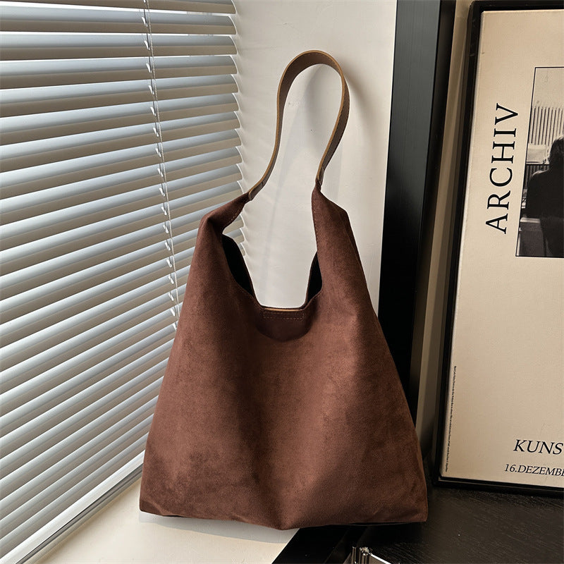 Suede Slouchy Hobo Bag Stornfield