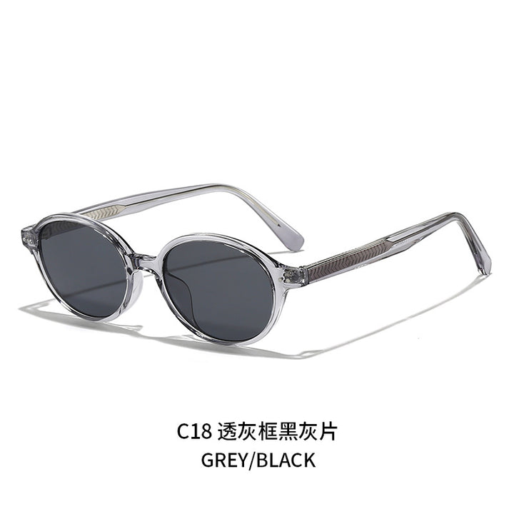 Women's round sunglasses with modern, stylish frame Stornfield