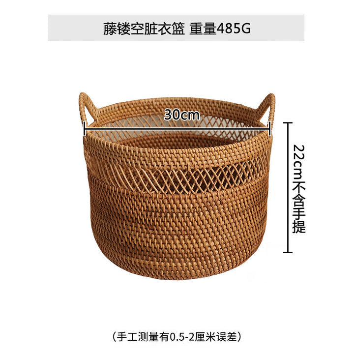 Women Elegant hand-woven basket with practical handles Stornfield