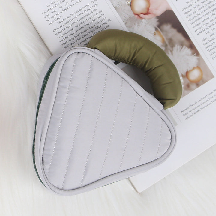Quilted Travel Cosmetic Case