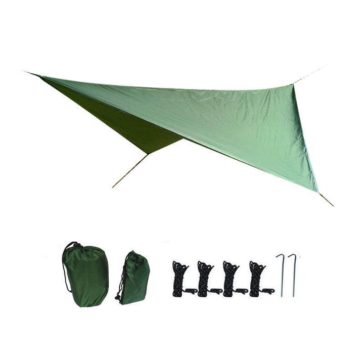 Schutz-Tarp with tensioning ropes and pegs Stornfield