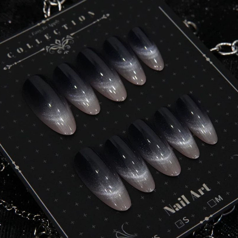 Ombre Stiletto Press-On Nail Designs