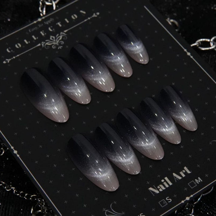 Ombre Stiletto Press-On Nail Designs