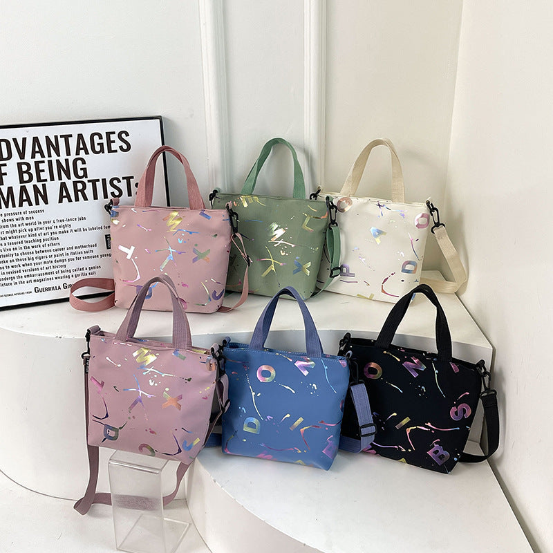 WoArtistic Patterned Mini Tote Bag Stornfield