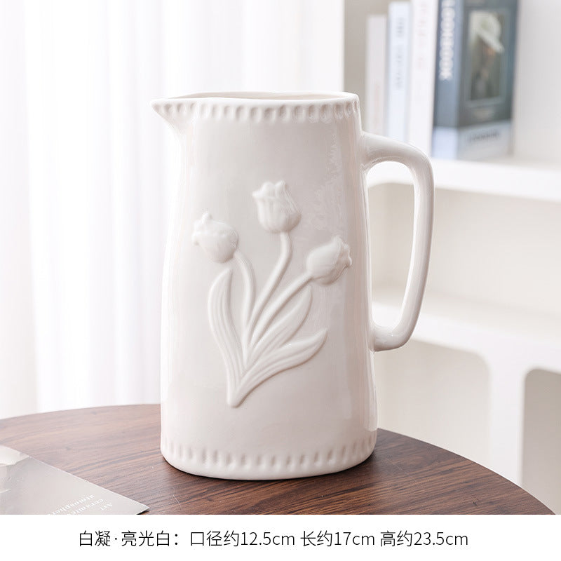 Decorative Ceramic Pitcher