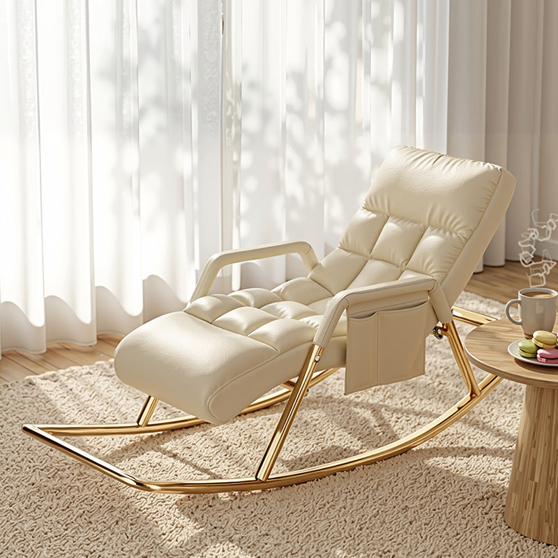 Ladies rocking chair with ergonomic design and luxurious upholstery Kalsten