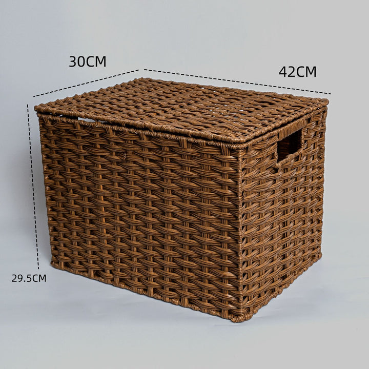 Versatile Wicker Storage Bin Stornfield