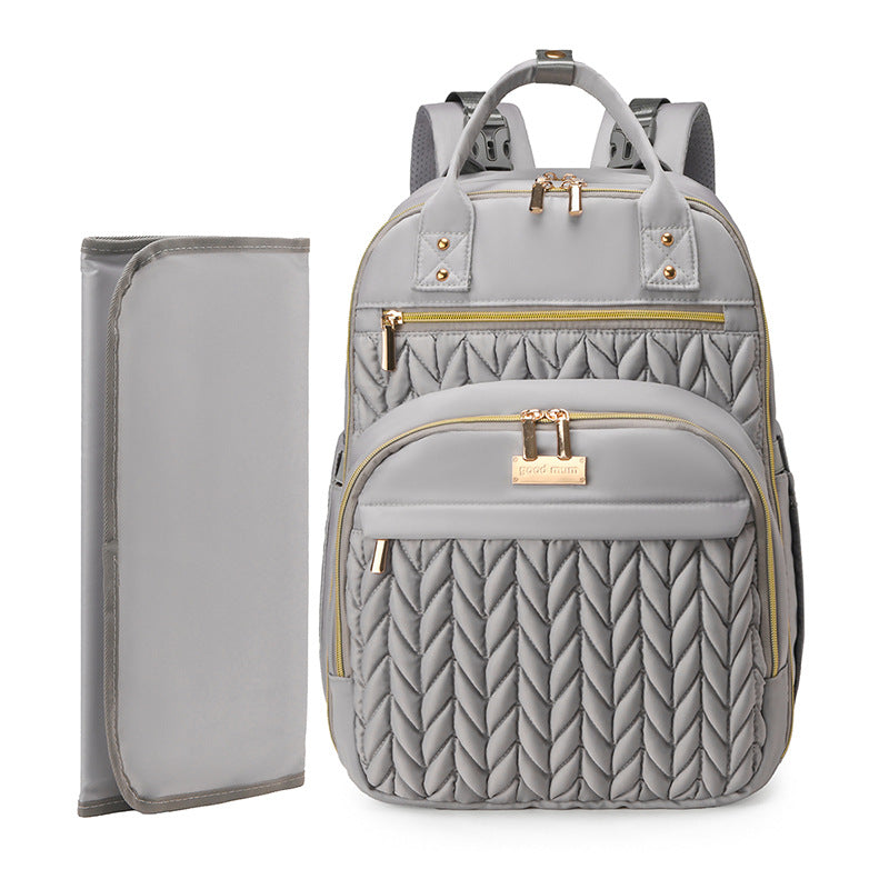 Stylish Quilted Diaper Backpack Stornfield