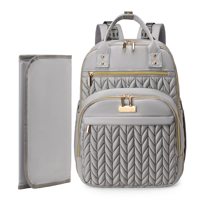 Stylish Quilted Diaper Backpack Stornfield