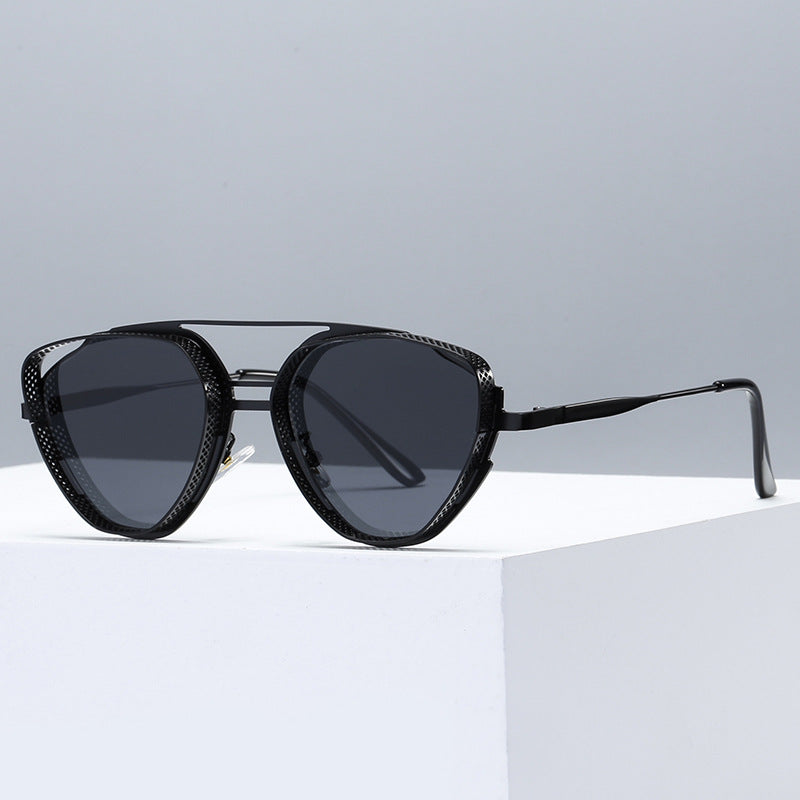 Ladies extravagant sunglasses in modern polygon design Stornfield