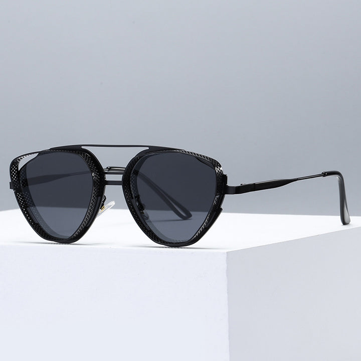 Ladies extravagant sunglasses in modern polygon design Stornfield