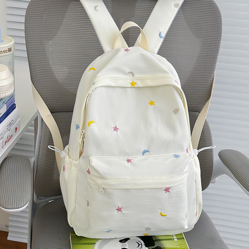 Embroidered Moon and Star Backpack Stornfield
