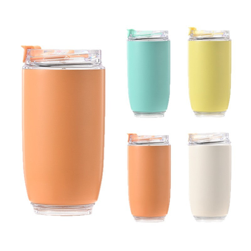 Ladies Insulated Mug with Flip Lid and Non-Slip Silicone Surface Stornfield