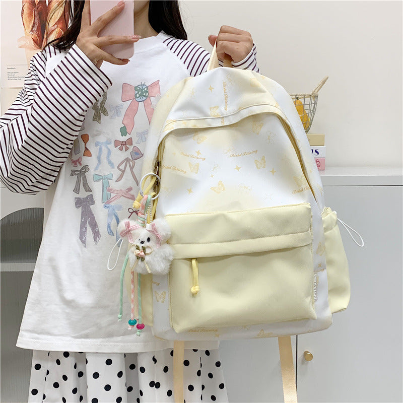 Butterfly Print Backpack Stornfield