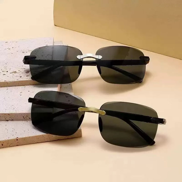 Modern Oversized Rectangle Sunglasses Stornfield