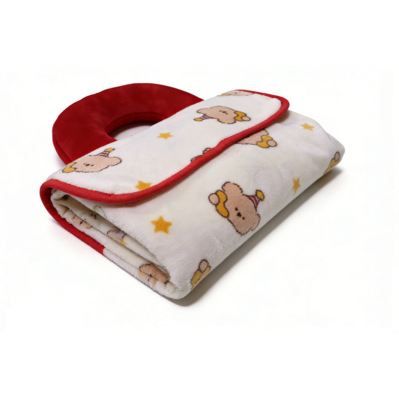 Women's Neck Support Pillow with Decorative Design Stornfield