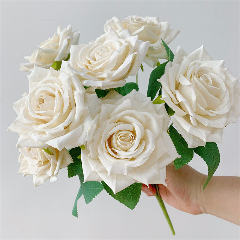 Decorative Faux Rose Bouquet