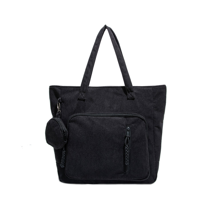 WoSpacious Multi-Pocket Canvas Tote Bag Stornfield