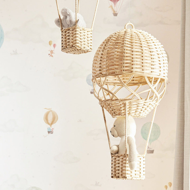 Handmade pendant lamp in hot air balloon design Stornfield