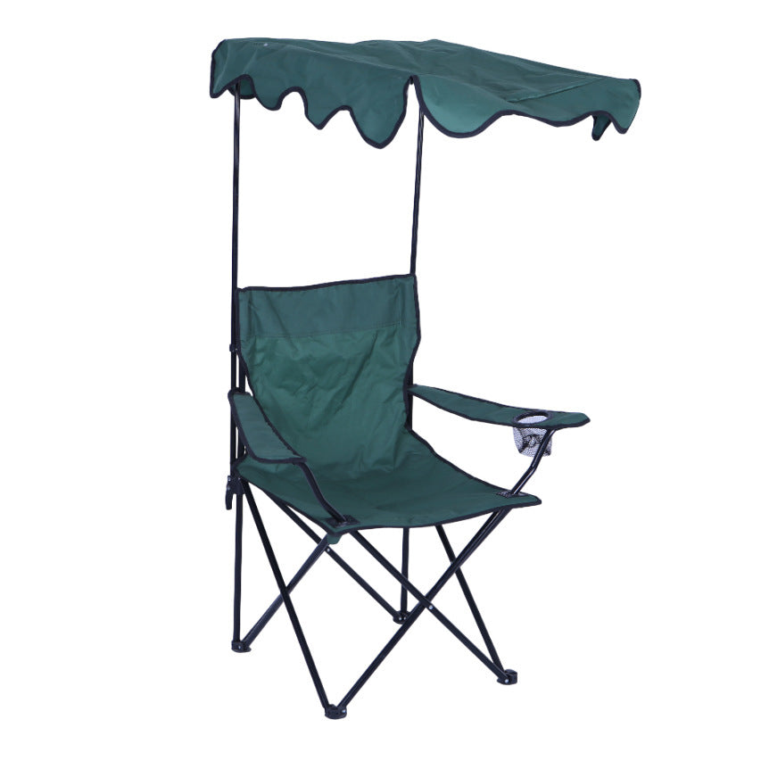 Folding chair with sun protection Stornfield