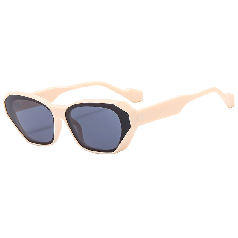 Women trendy polygonal sunglasses Stornfield