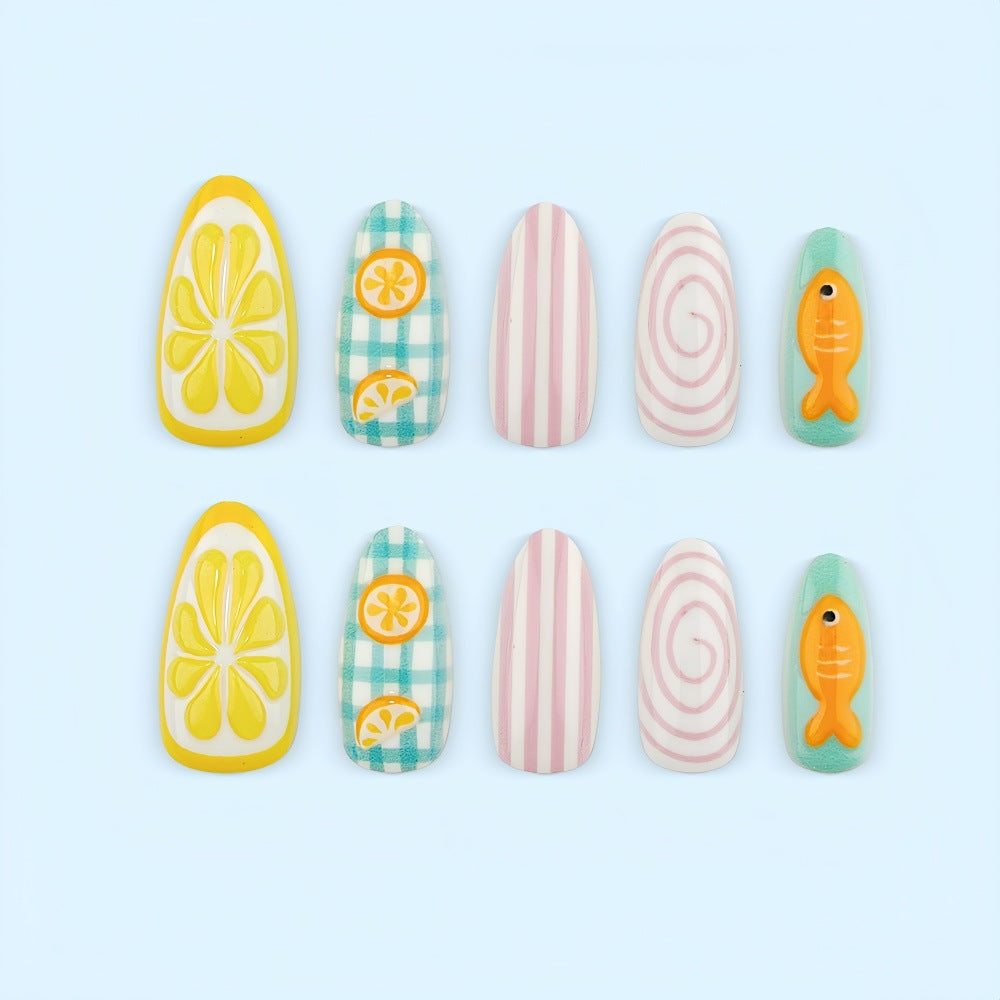 Fruit-designed artificial nails Stornfield