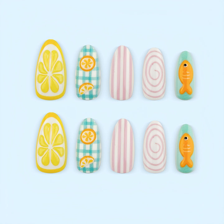 Fruit-designed artificial nails Stornfield
