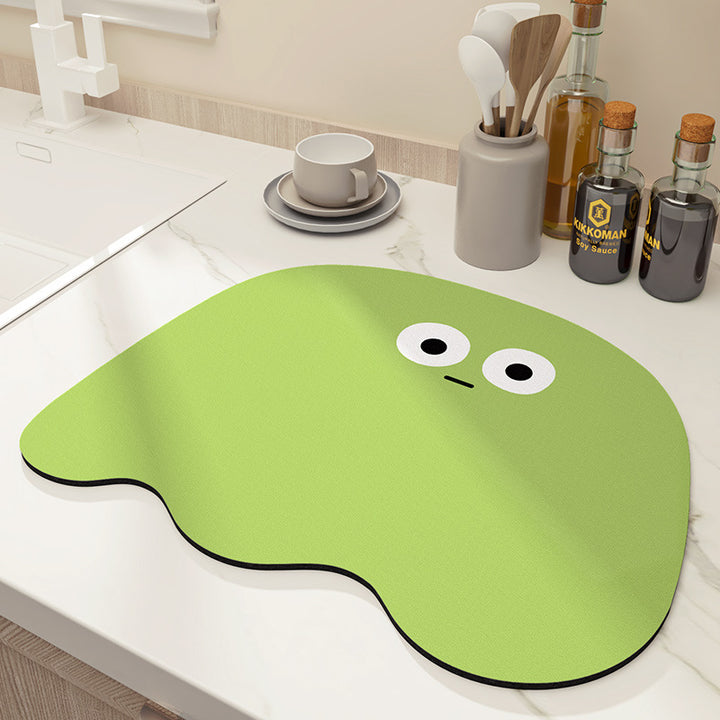 Decorative Floral Kitchen Mat