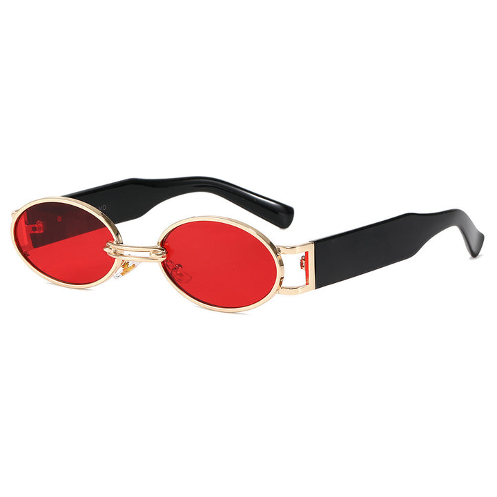 Women fashion rectangular sunglasses with exclusive metal frame Stornfield