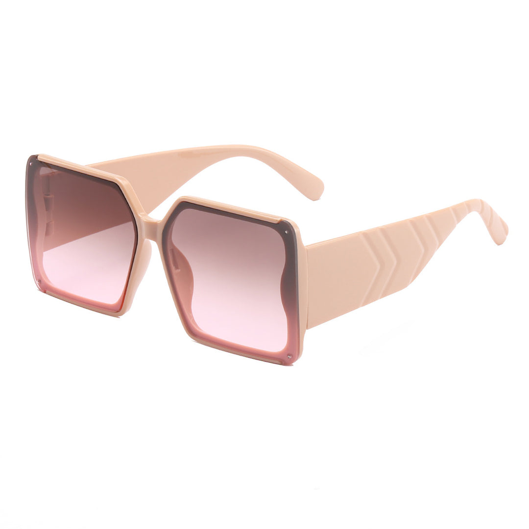 Women oversized sunglasses in trendy leopard print Stornfield