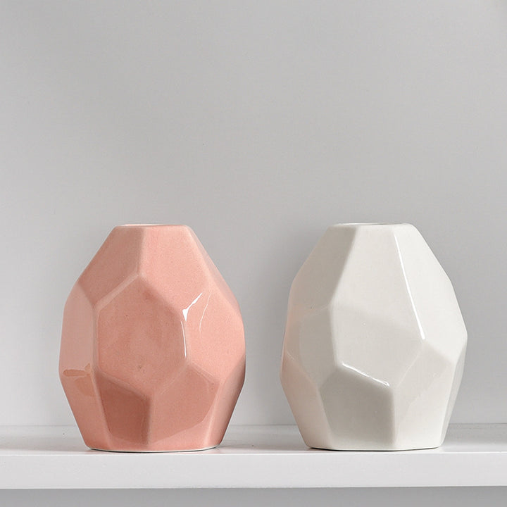 Geometric Modern Ceramic Vase Stornfeild