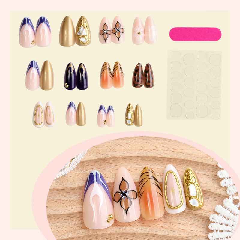 Decorative Press-On Nail Kit Stornfield