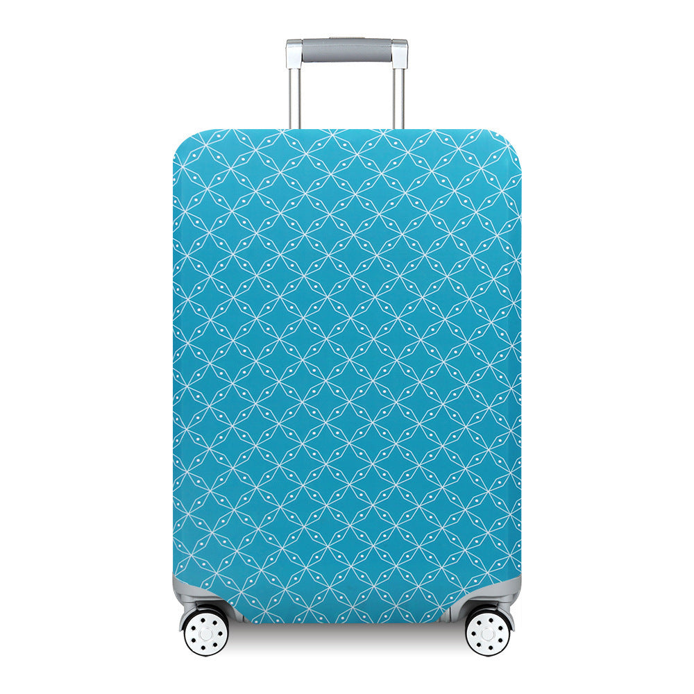 Women's Hard Shell Travel Suitcase with Custom Statement Design Stornfield