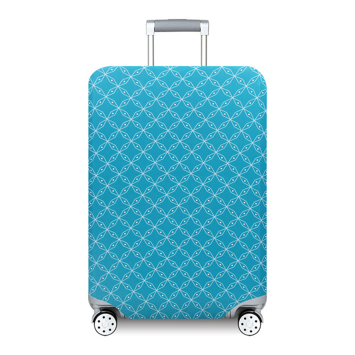 Women's Hard Shell Travel Suitcase with Custom Statement Design Stornfield