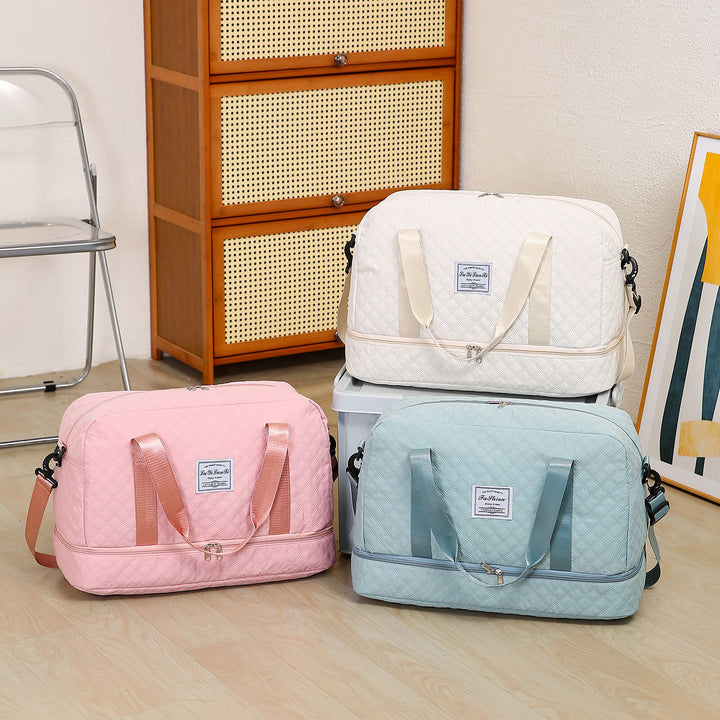 Quilted Travel Weekender Duffle