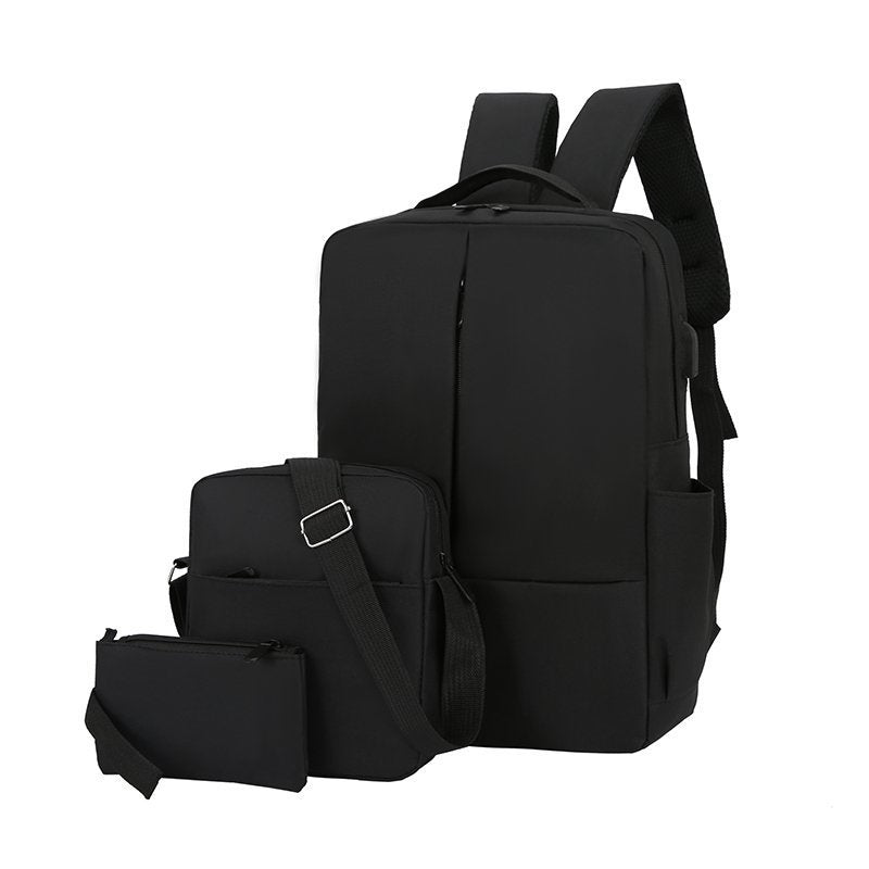 Multi-Compartment Travel Backpack with Detachable Pouch Stornfield