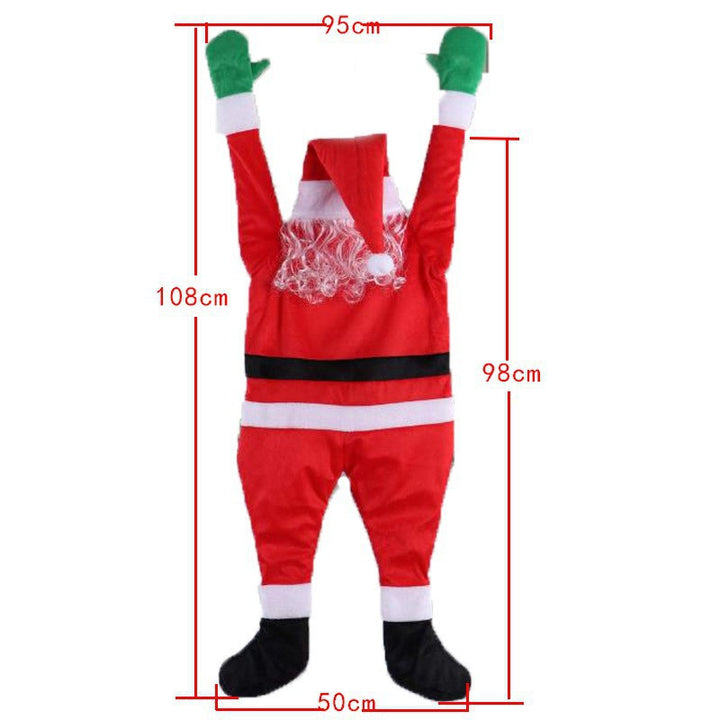 Funny Christmas stocking with Grinch design