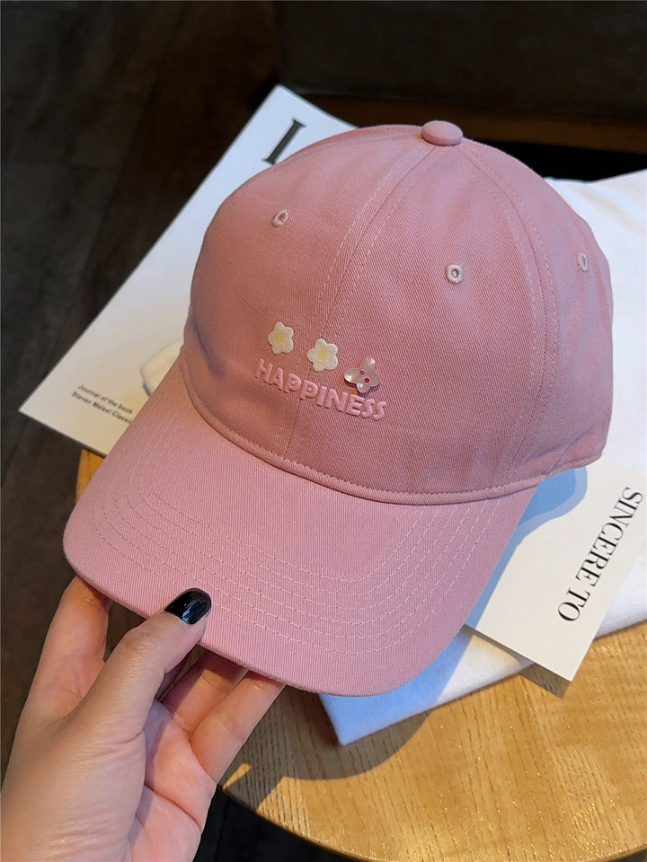 Women's Embroidered Happiness Baseball Cap Stornfield