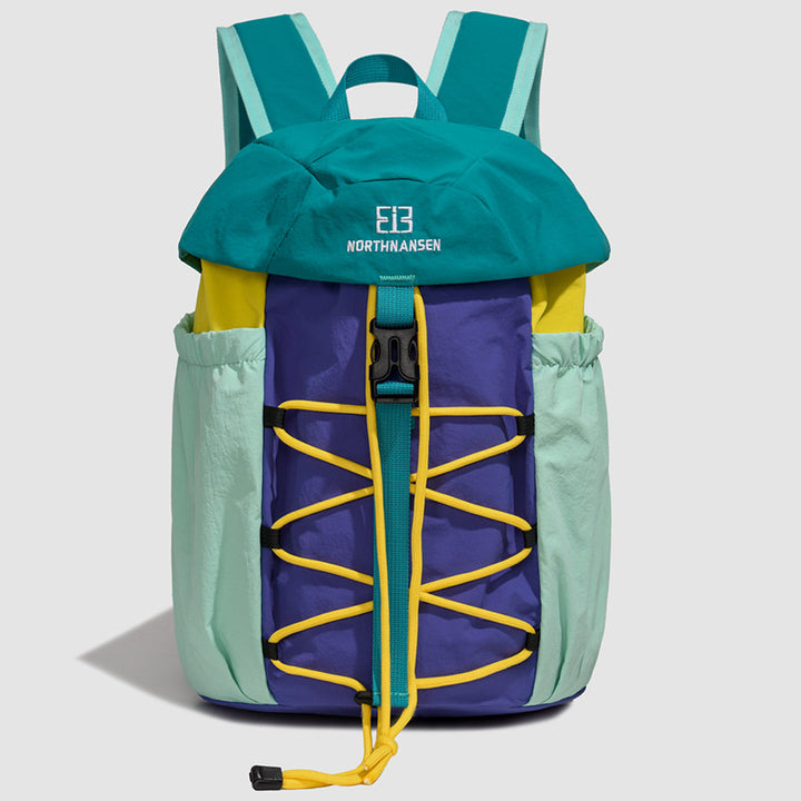 Unisex nan lighter urban outdoor backpack with elastic front tension cord and side elastic pockets Stornfield