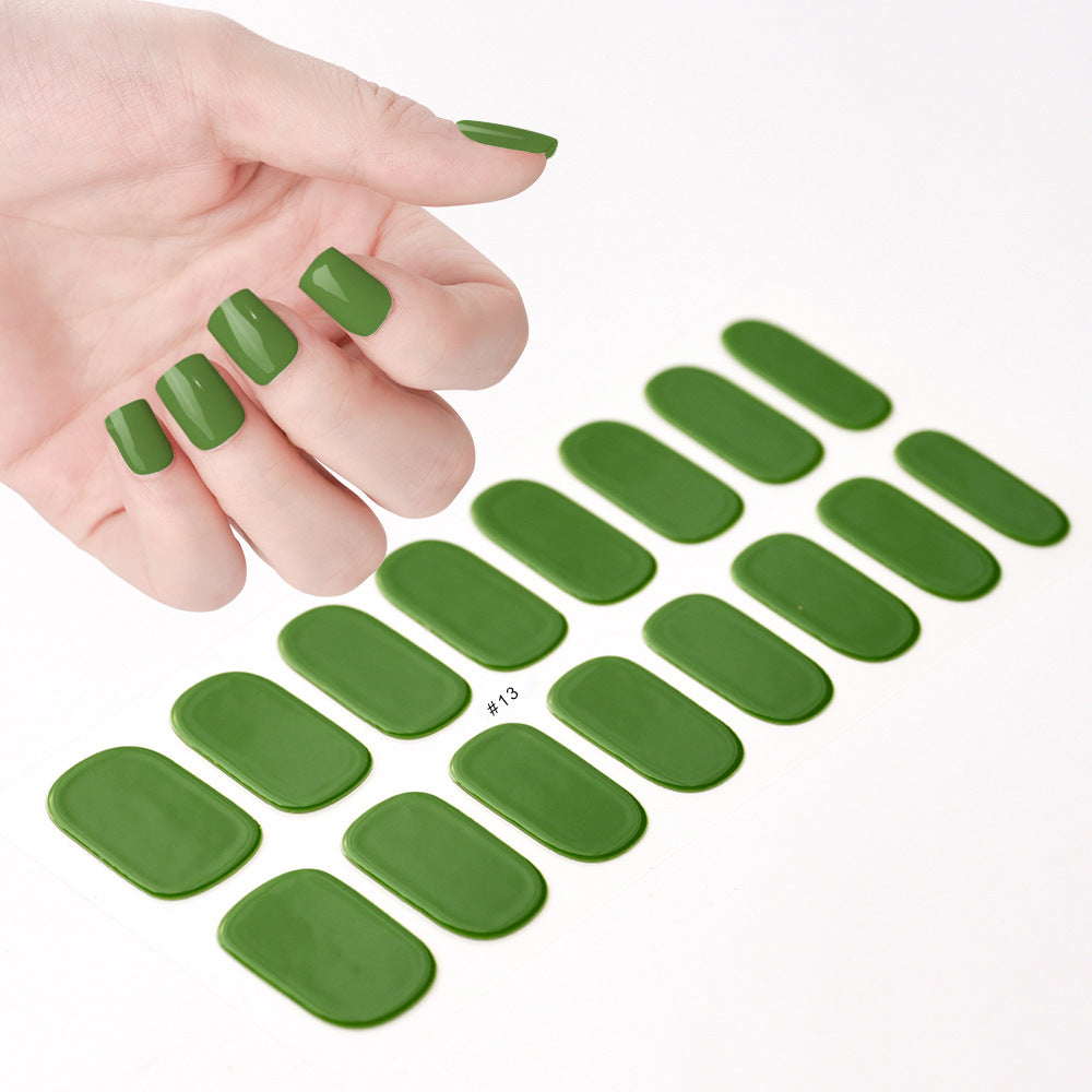 Premium Glossy Press-On Nail Set