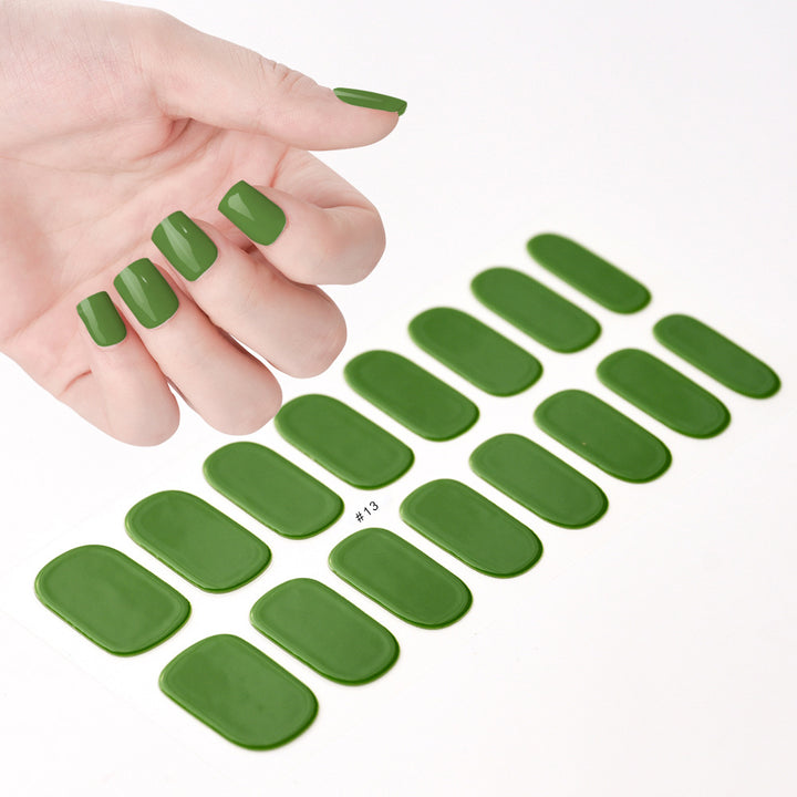 Premium Glossy Press-On Nail Set